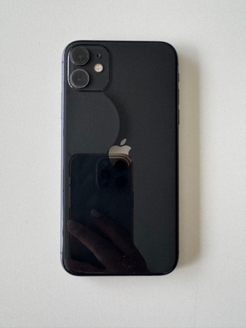 iPhone 11 ブラック 本体のみ 動作確認済み キズあり