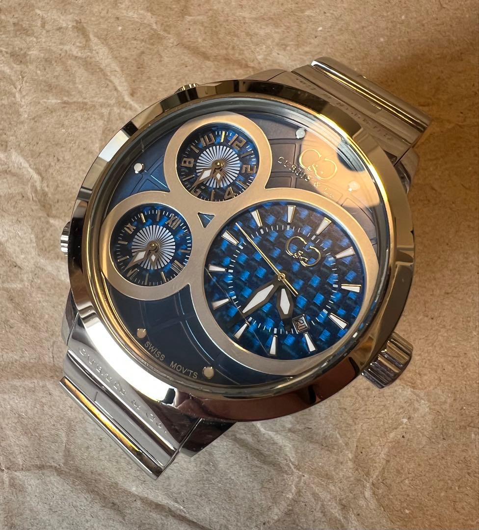 ★CURTIS＆CO★ カーティス　腕時計　50㎜　ステンレスベルト