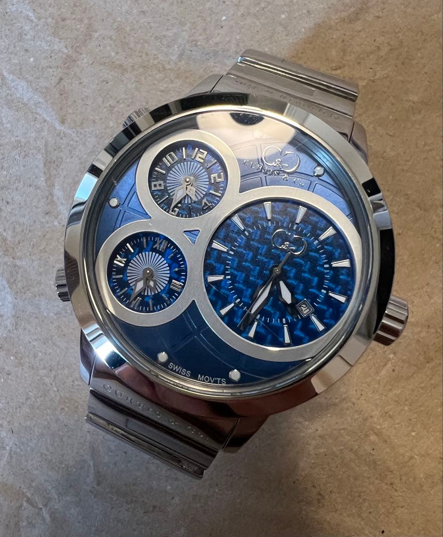 ★CURTIS＆CO★ カーティス　腕時計　50㎜　ステンレスベルト