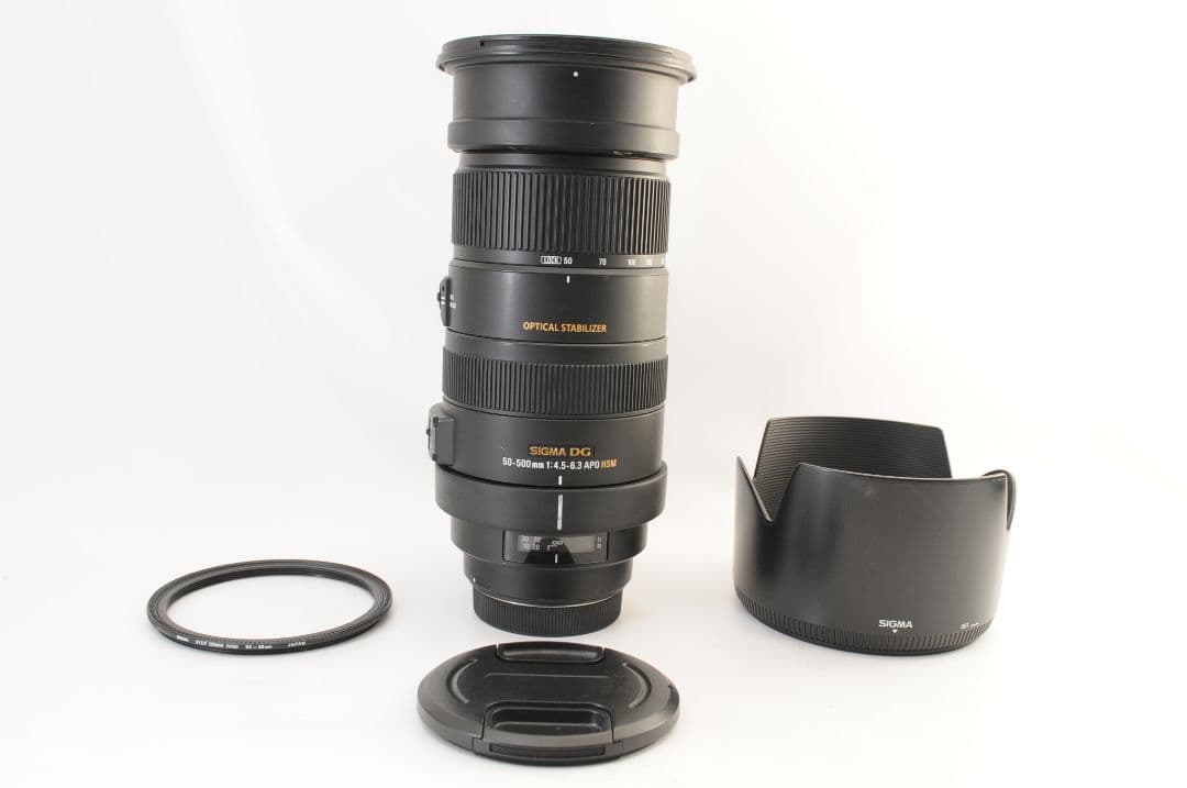 SIGMA 50-500mm F4.5-6.3 DG OS HSM ★超望遠★