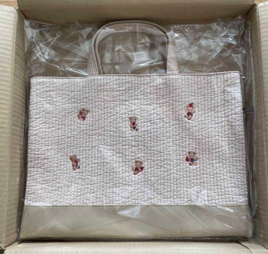 ファミリア　ピオヌンナル　トートバッグ　ベージュ　PIANO ピアノ