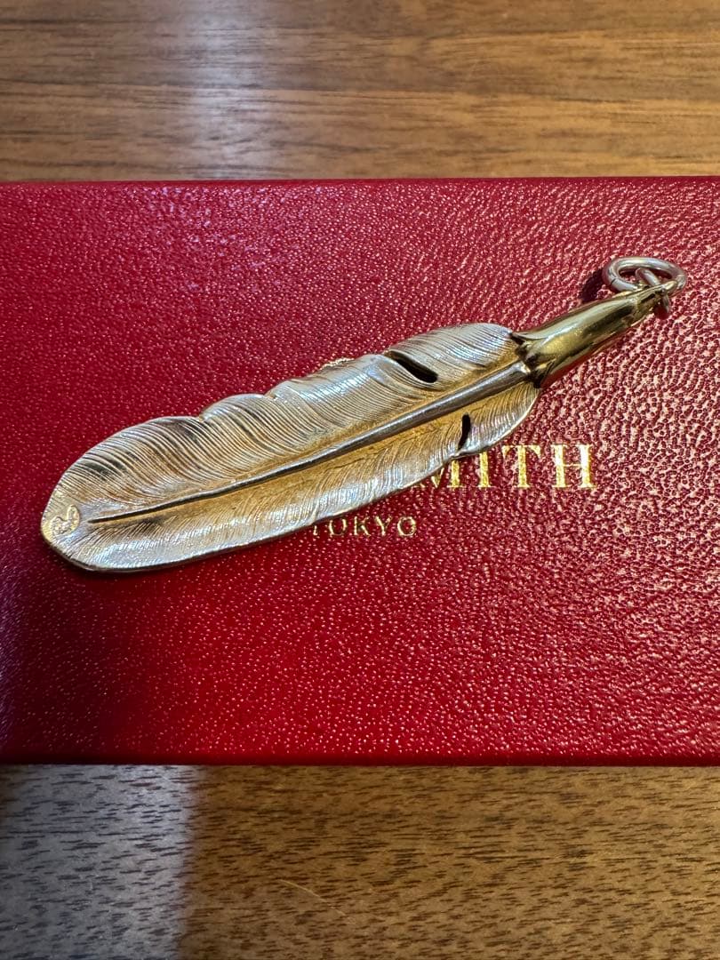 アクセサリー LARRY SMITH EAGLEHEADFEATHER 18KACCENT L