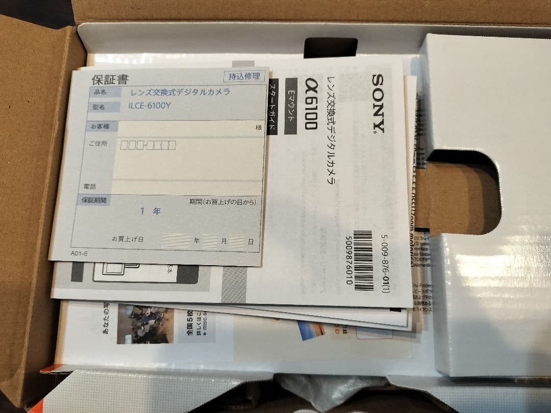 や*い様 SONY α6100 ミラーレス一眼カメラ ダブルズームキット 展示品