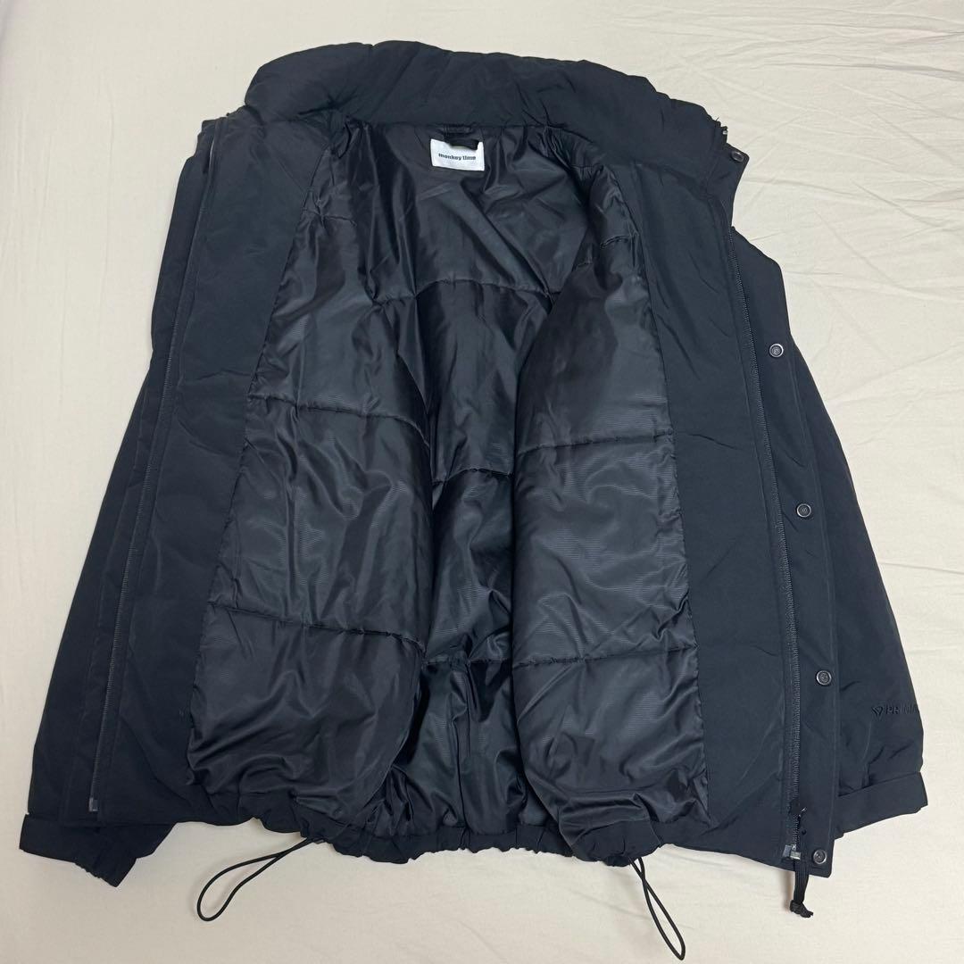 【冬物値下】Monkeytime ダウン ブルゾン 黒 秋冬 size:L