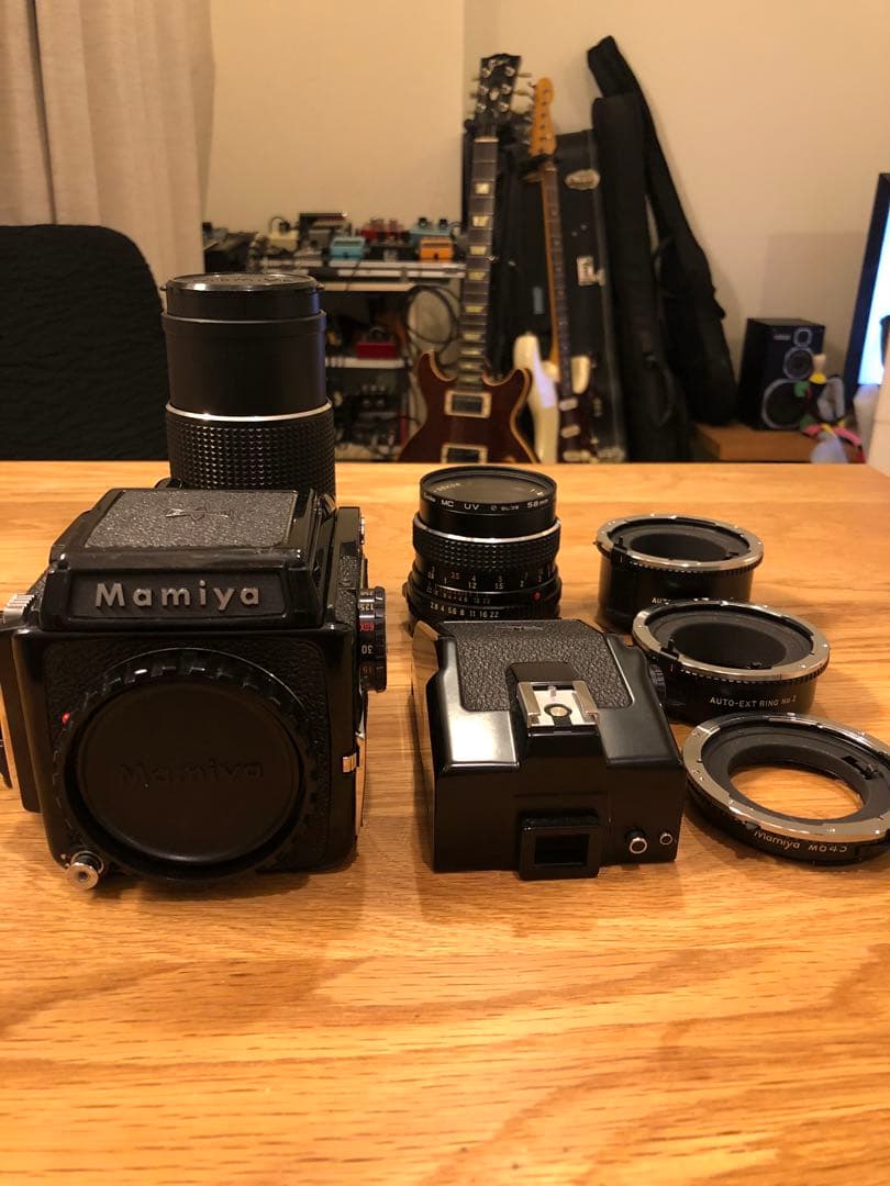 MAMIYA M645 ＋ レンズ2本 ＋ その他色々