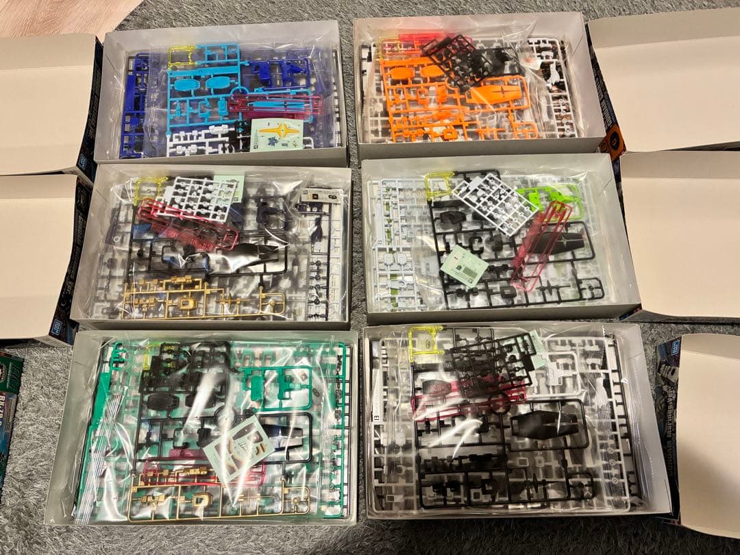 球団コラボガンプラRX-78-2 GUNDAM 6バリエーションセット