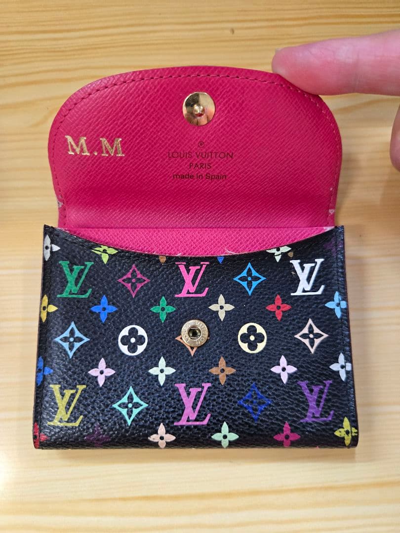 値下げ中‼【超美品】ルイヴィトン モノグラムマルチカラー カードケース 正規品