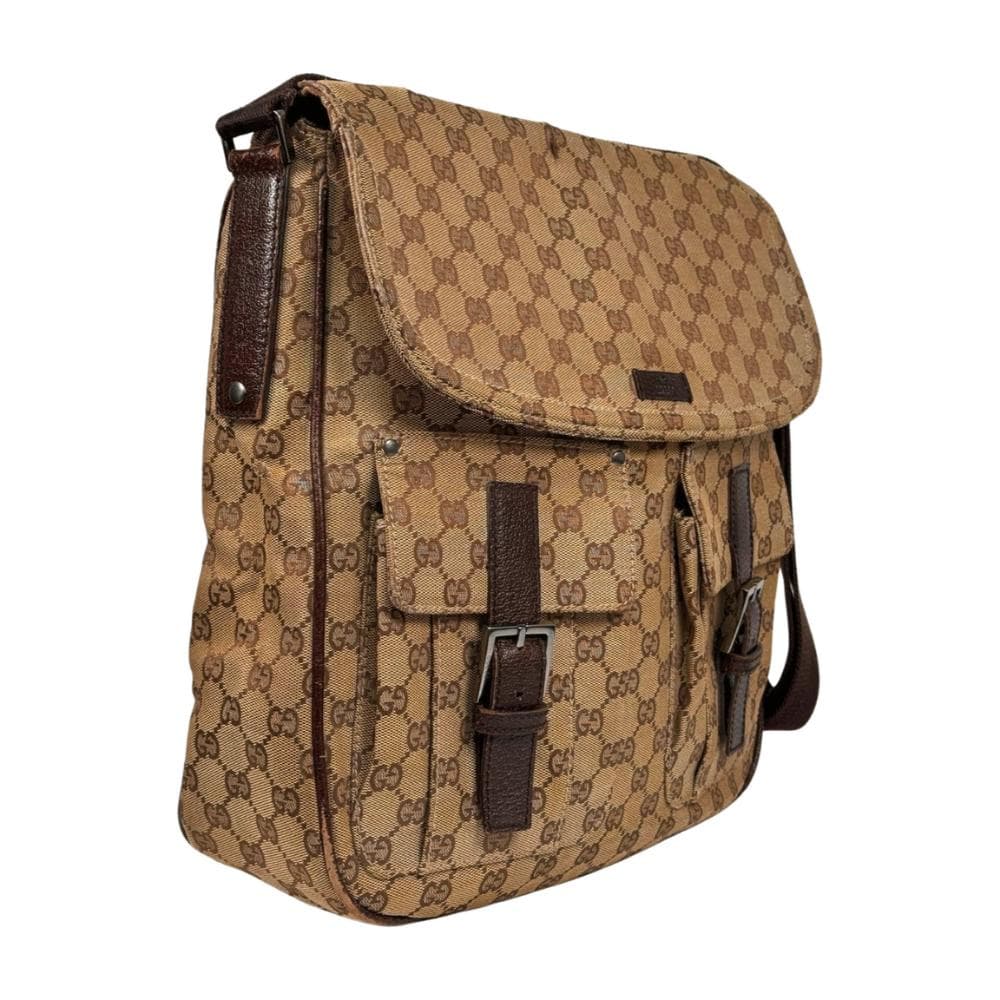 ち*ち様 【訳あり出品】GUCCI GG柄 メッセンジャーバッグ 114269