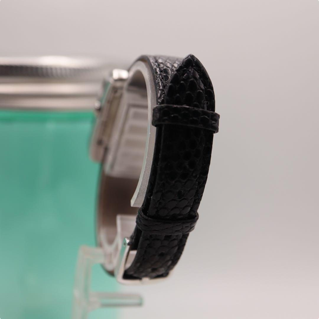 専用 CELINE スクエア デイト シルバー スイス製 腕時計 1305