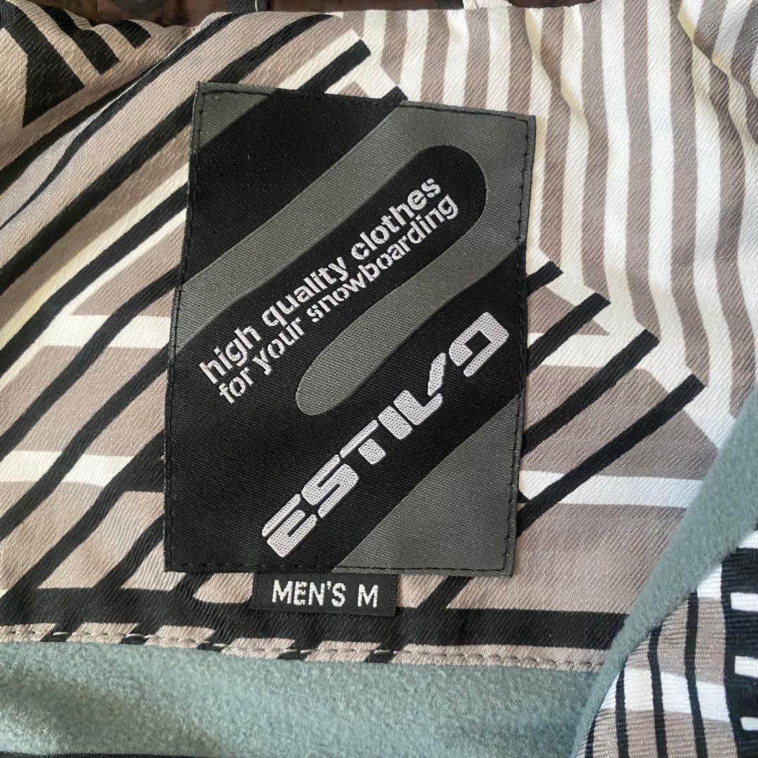 ESTIVO エスティボ　スノーボードウェア　つなぎ　ジャンプスーツ　スキー　M