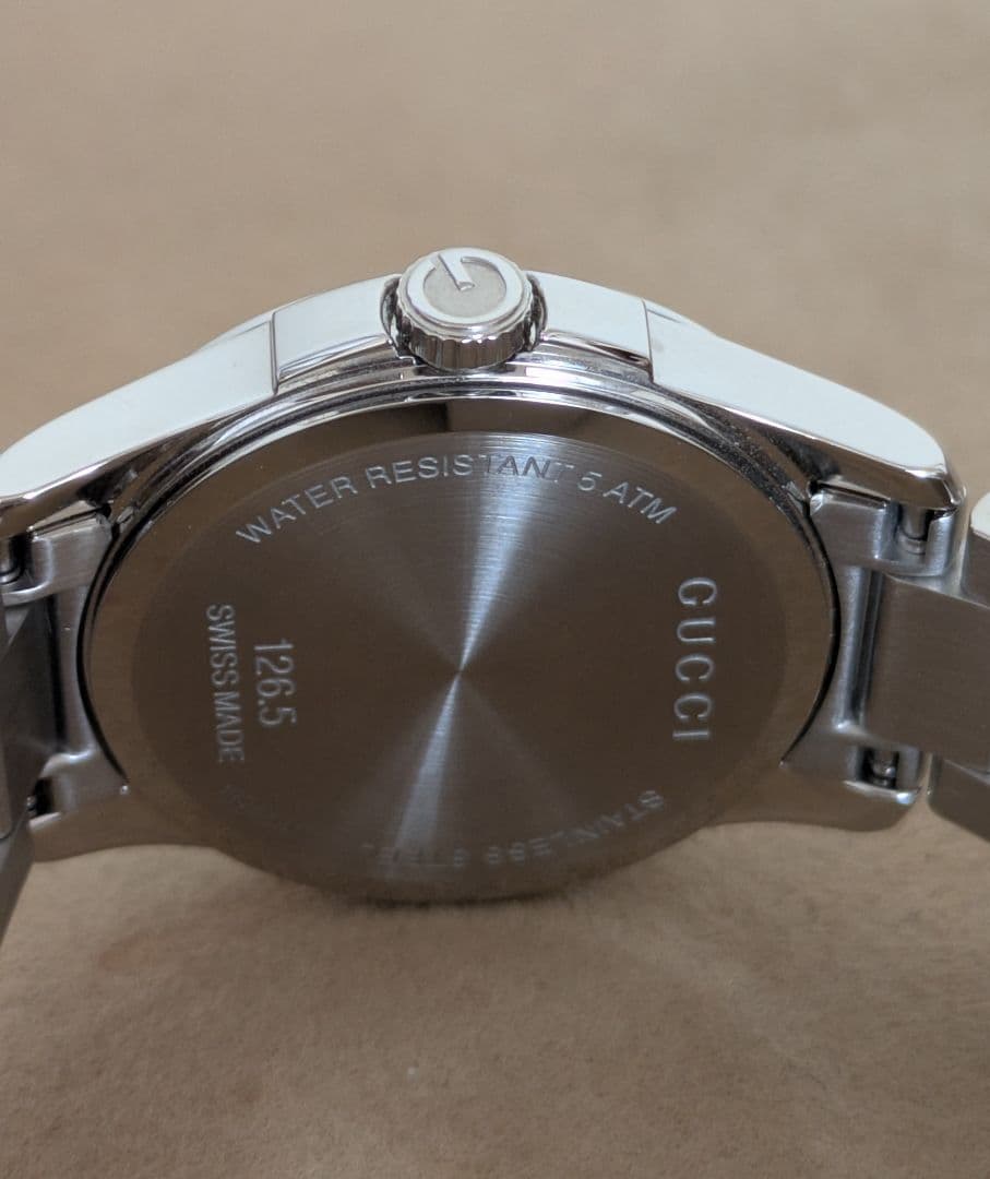 【美品】GUCCIタイムレスターコイズブルー腕時計ペア2本