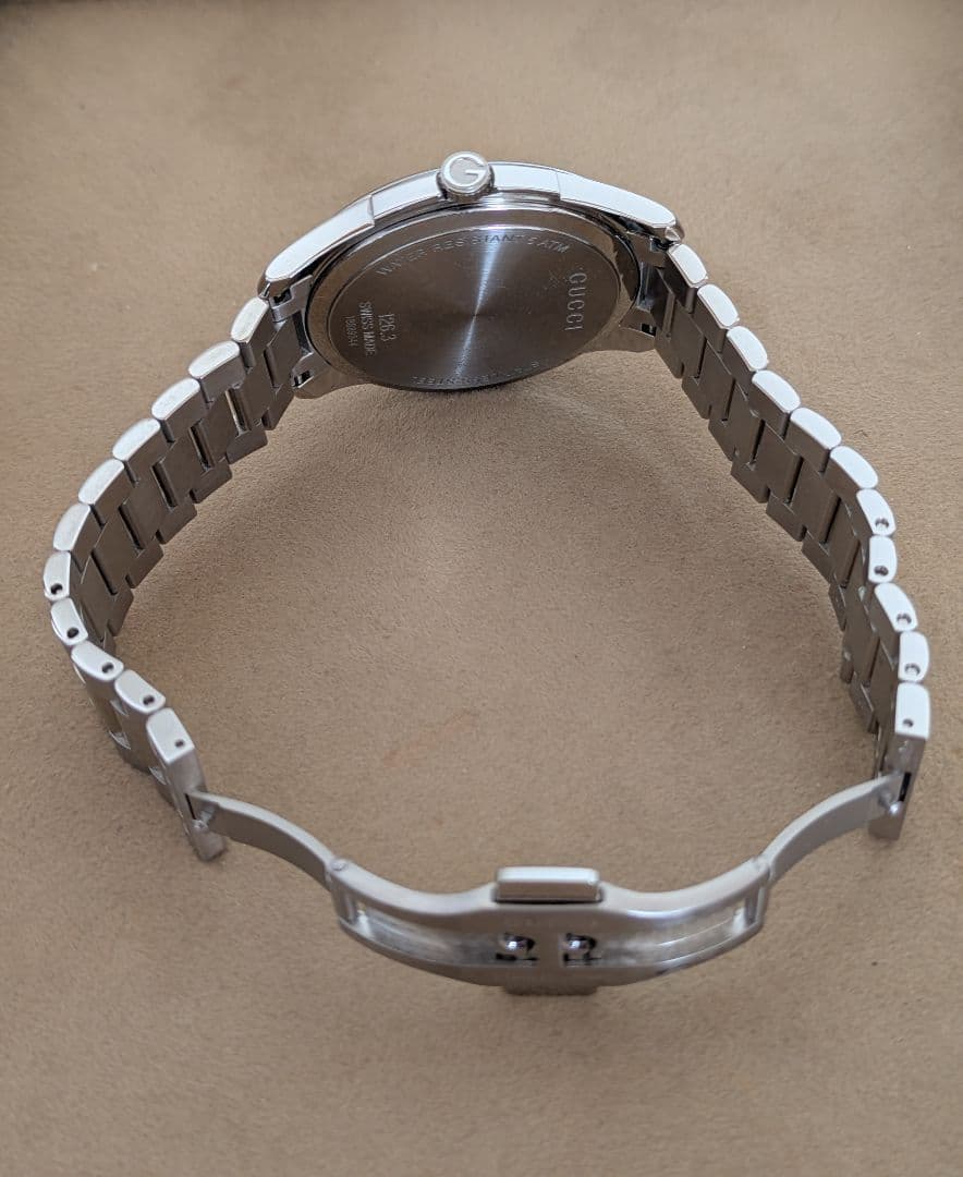 【美品】GUCCIタイムレスターコイズブルー腕時計ペア2本