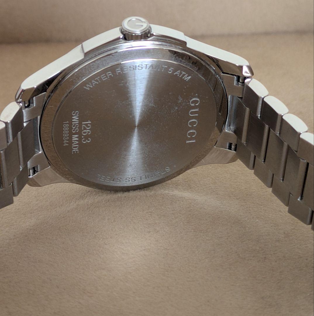 【美品】GUCCIタイムレスターコイズブルー腕時計ペア2本