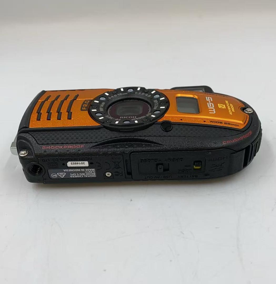 美品‼　リコー　RICOH 防水デジタルカメラ WG-5 GPS