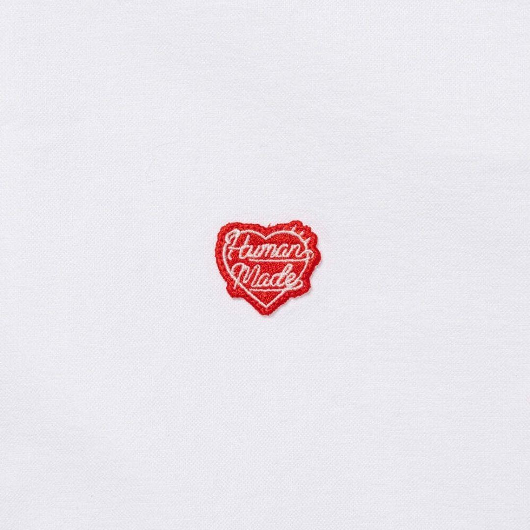 Human Made ボタンダウンシャツ ホワイト　オックスフォード