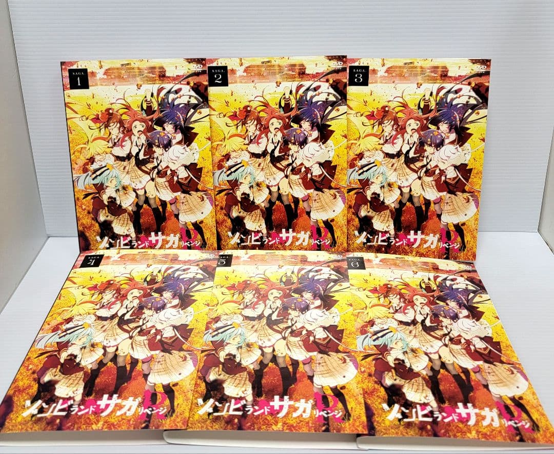 ゾンビランドサガ　リベンジ　Season２　レンタルＤＶＤ　全６巻セット