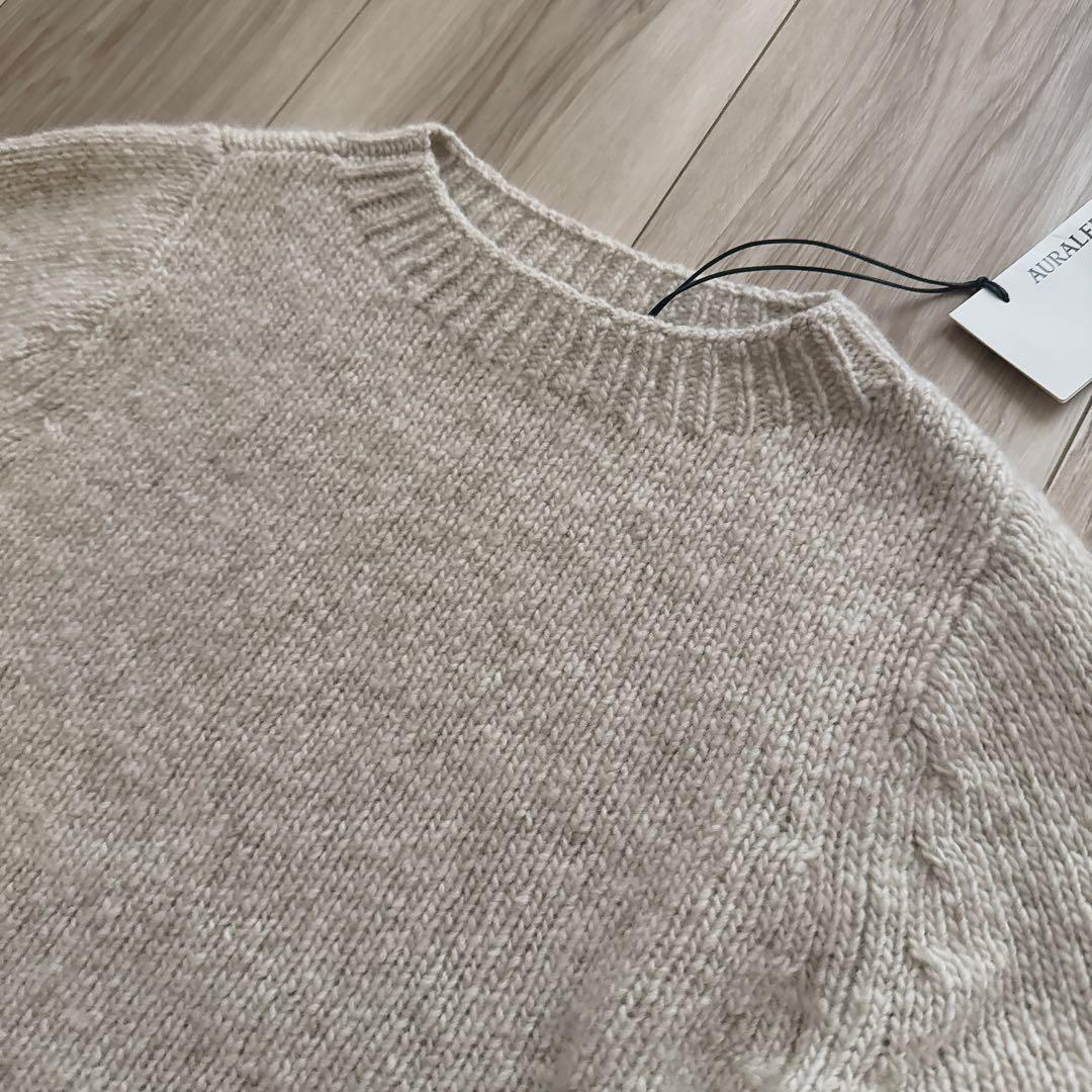 新品/完売品！AURALEE オーラリー レディース カシミア メランジェニット