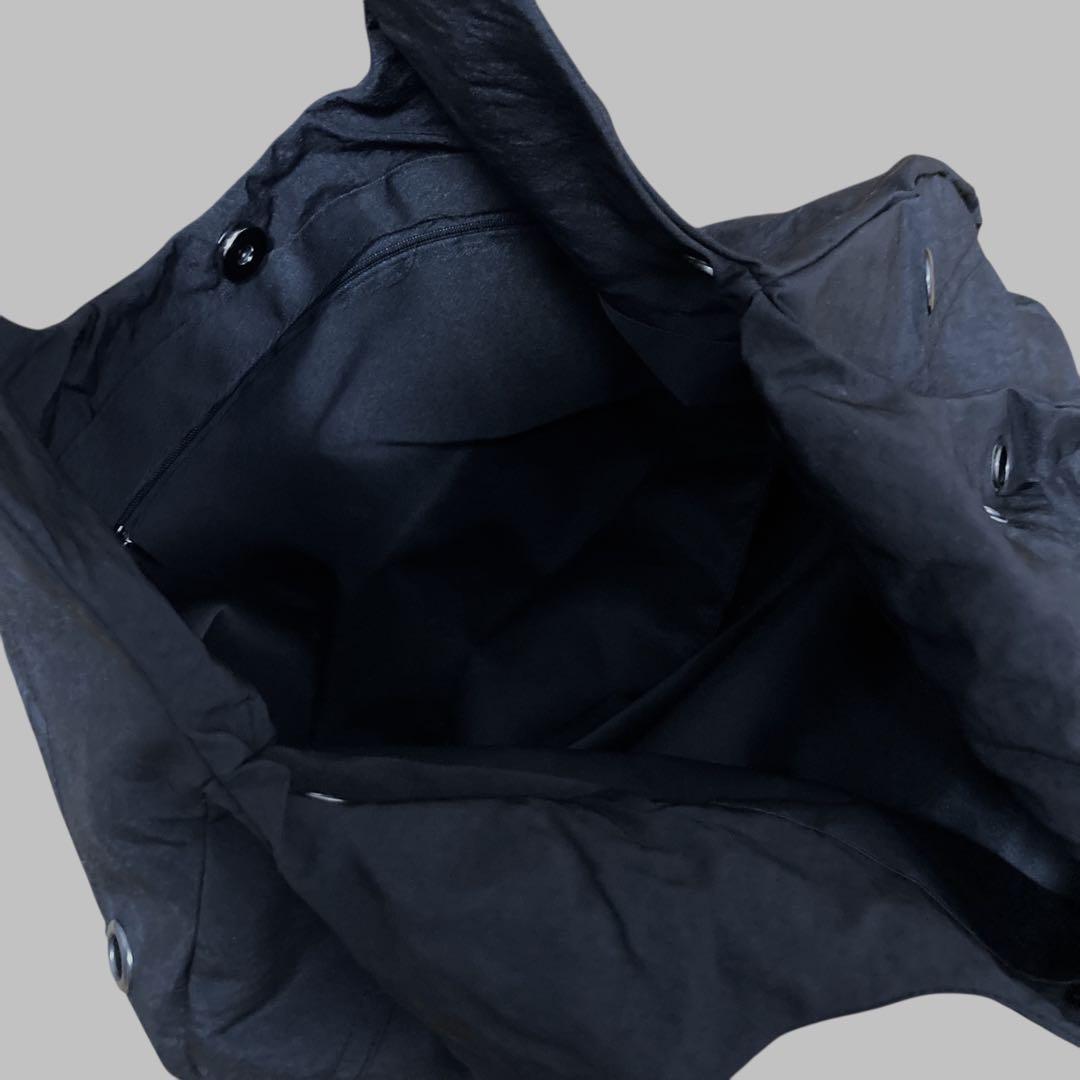 バッグ EYELETS NYLON TOTE BAG (BLACK) 3112B