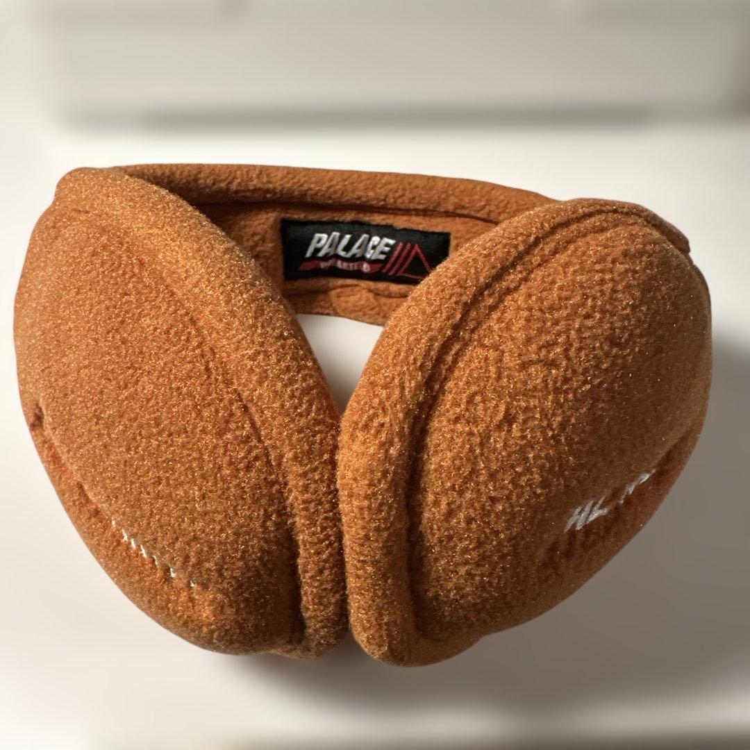 palace x polartec earwarmer オレンジ