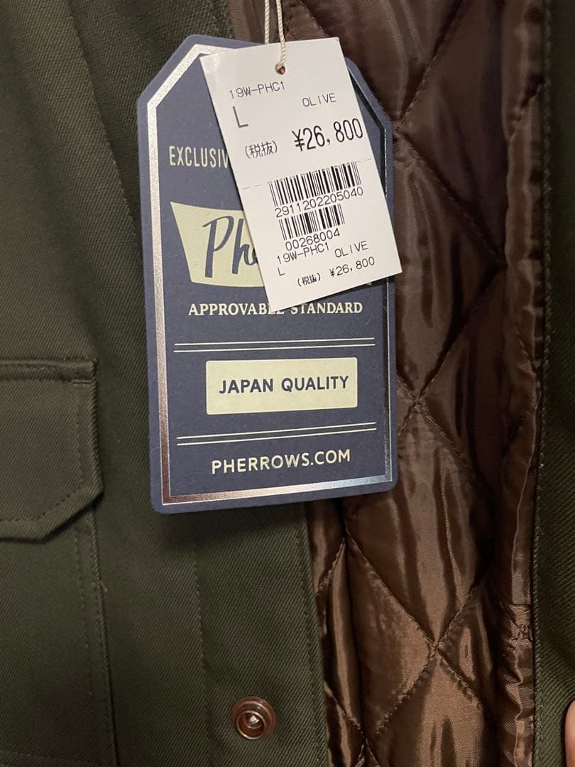 PHERROWS 19W-PHC1 OLIVE Lサイズ