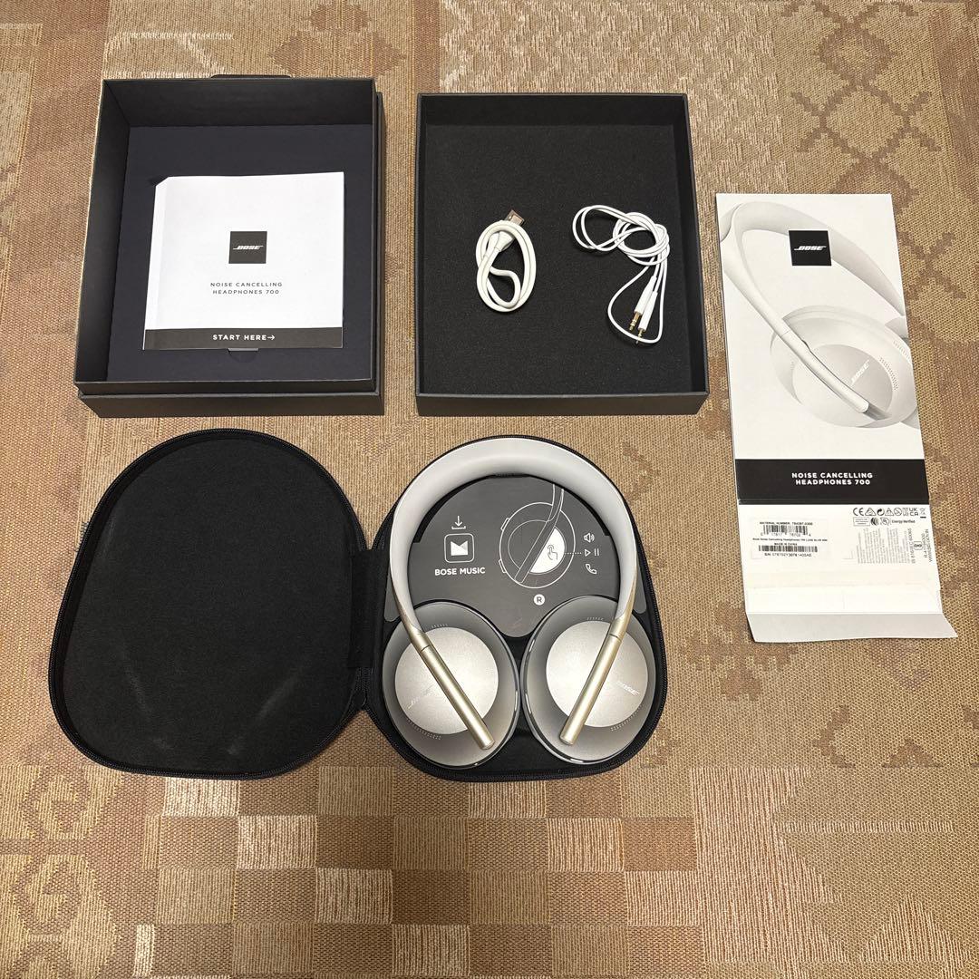 ヘッドホン BOSE noise cancelling headphones 700