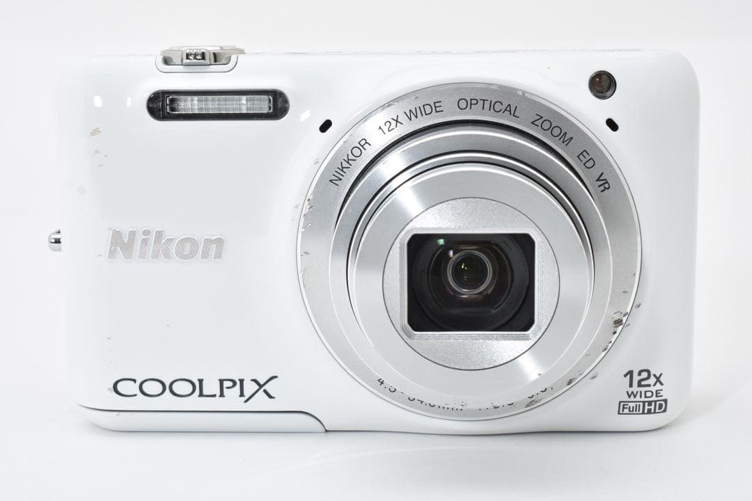 Nikon COOLPIX S6600 12倍光学ズーム ホワイト