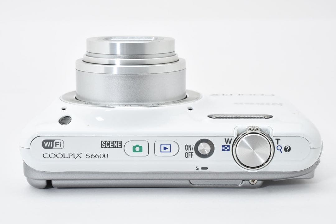 Nikon COOLPIX S6600 12倍光学ズーム ホワイト
