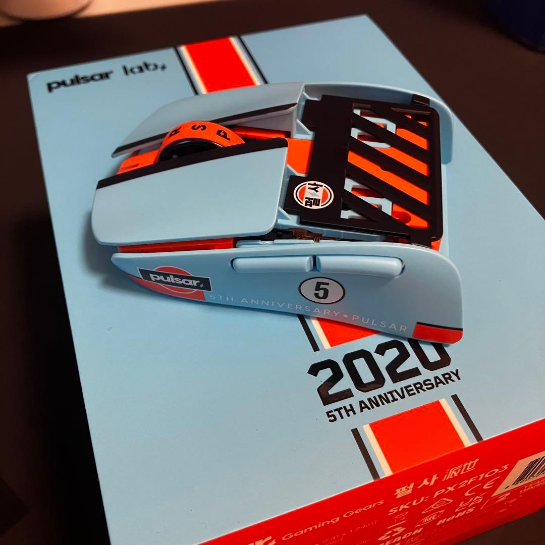 pulsar lab X2F 5周年記念マウス