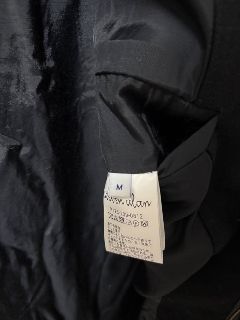 スティーブンアラン M-65 ミリタリー モッズコート ウール メルトン