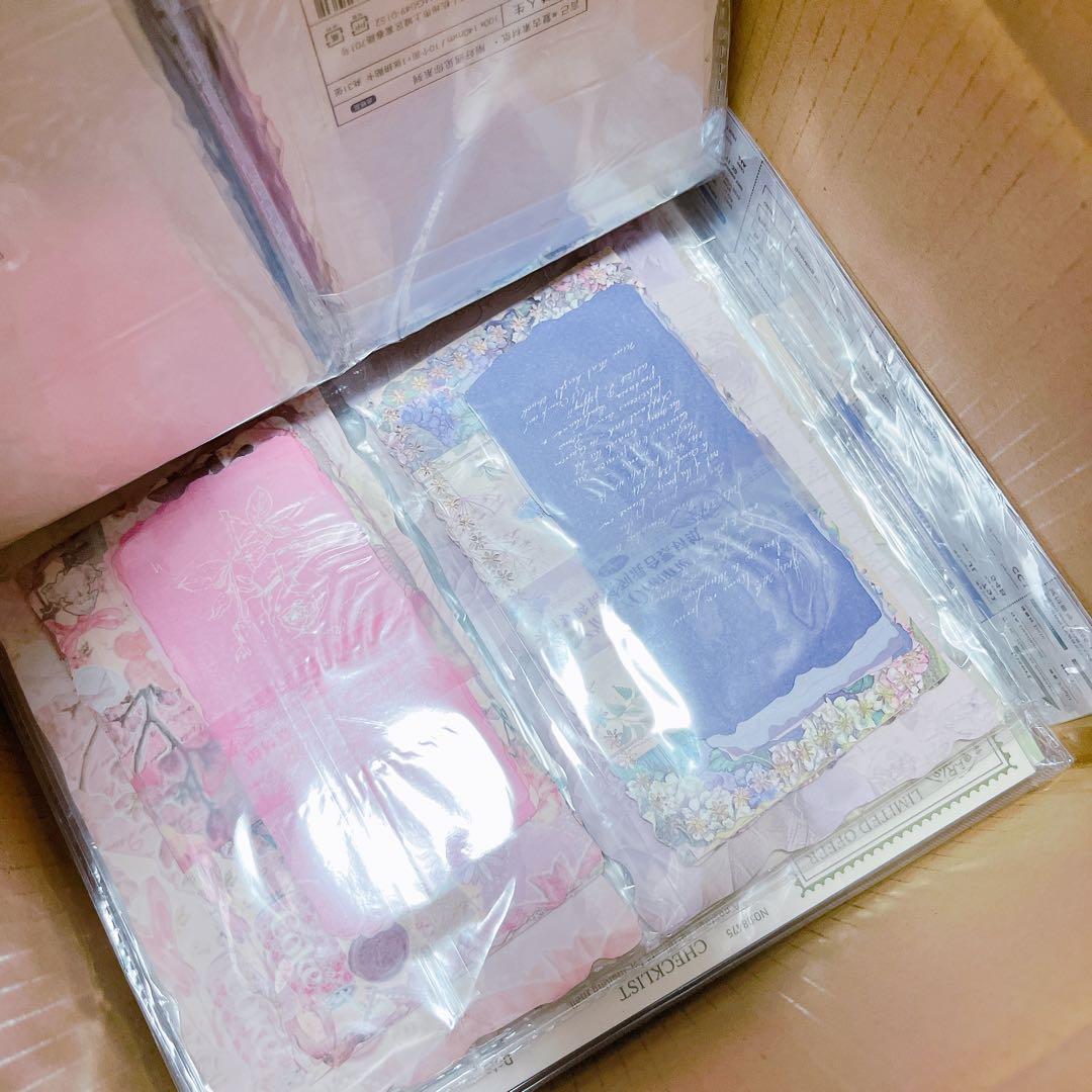 【80サイズ】　コラージュ素材　まとめ売り　紙モノ　大量　B