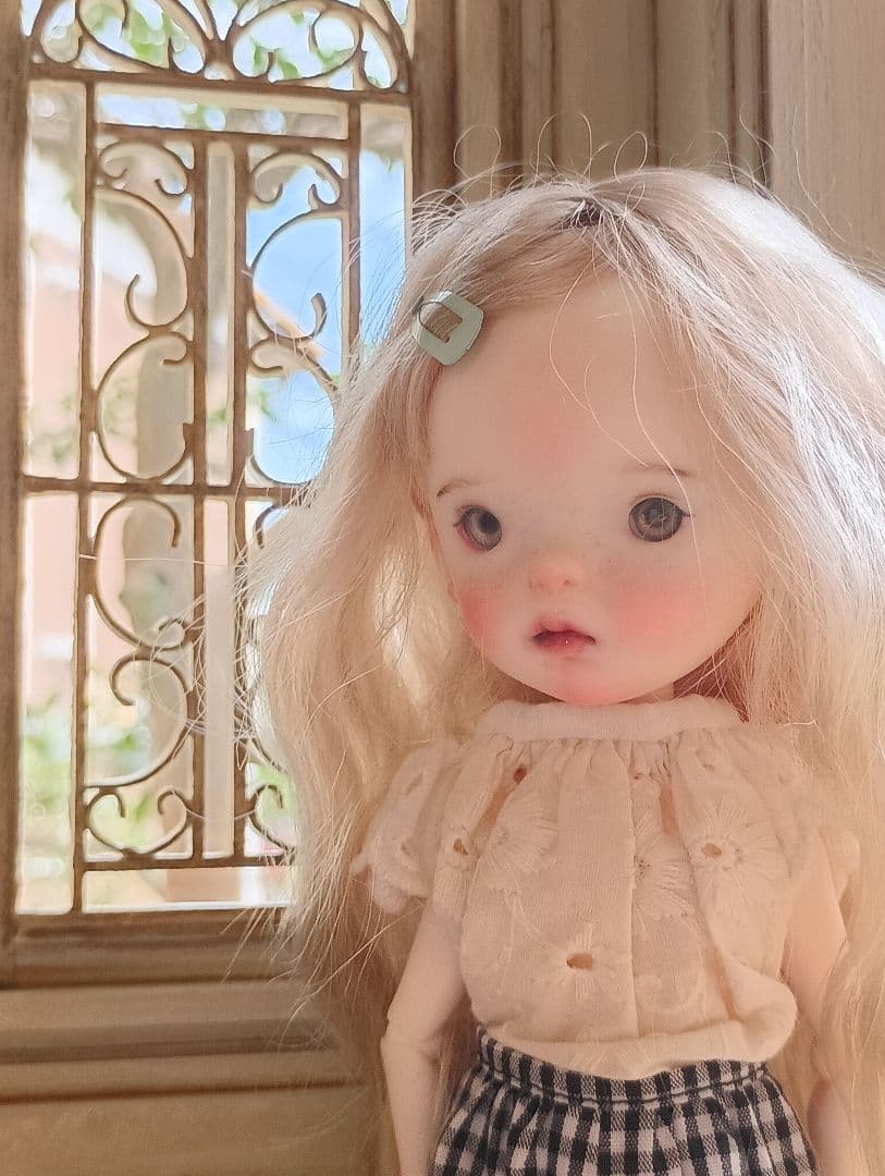 NO.99　木製 ドールハウス　背景ボード