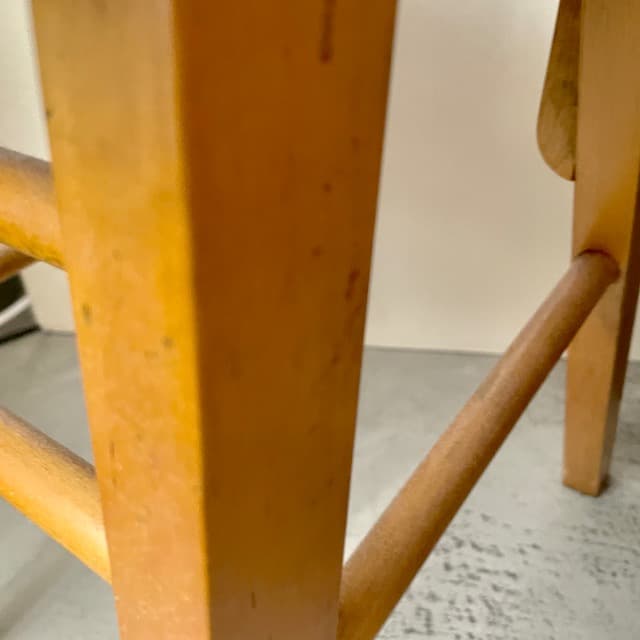 木製アンティークチェア 昭和レトロ