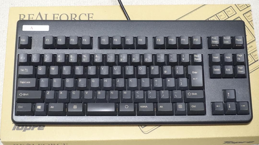 Topre REALFORCE 91UBK-S 日本語キーボード 変荷重 静音