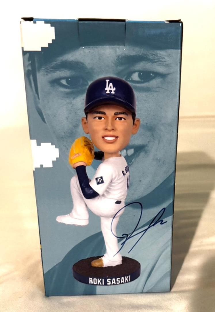 8/4来場者限定 ロサンゼルス ドジャース 佐々木朗希 ボブルヘッド