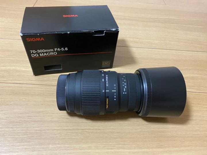 値下げSIGMA 70-300mm F4-5.6 DG MACRO αマウント