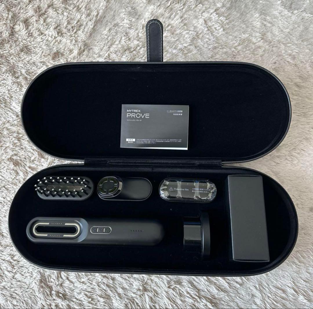 【美品】MYTREX 美顔器 ブラック 収納ケース付き