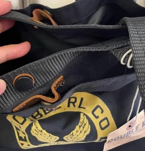 takayuki2412送料　DOUBLE RL トートバッグ BLACK