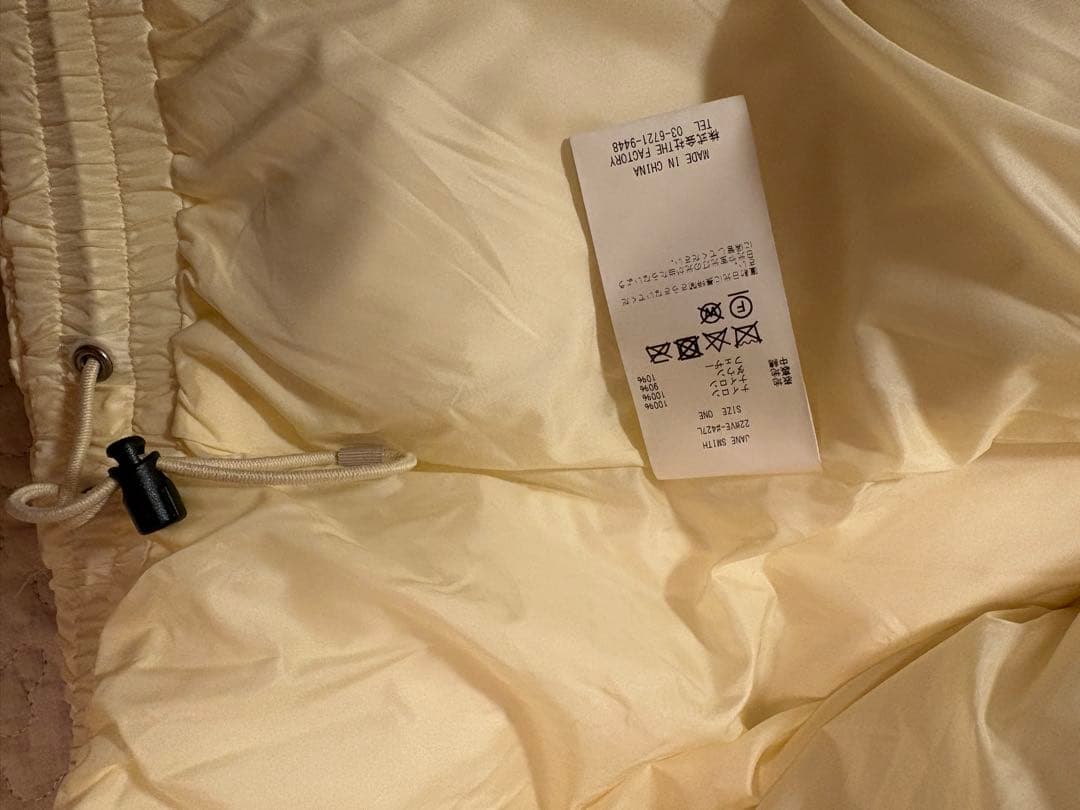 WILD THINGS JANESMITH B&Y ショートダウンベスト