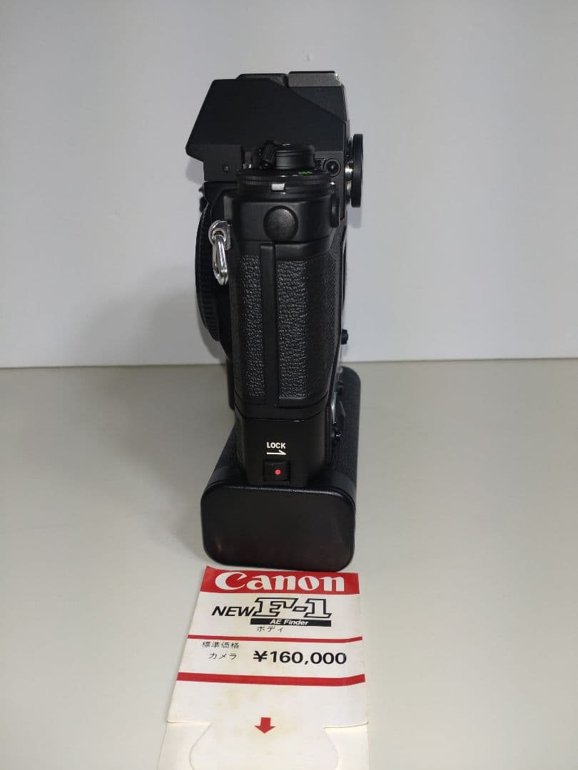 パ*コ様 Canon NEW F-1 AEモータードライブFNセット 箱 説明書