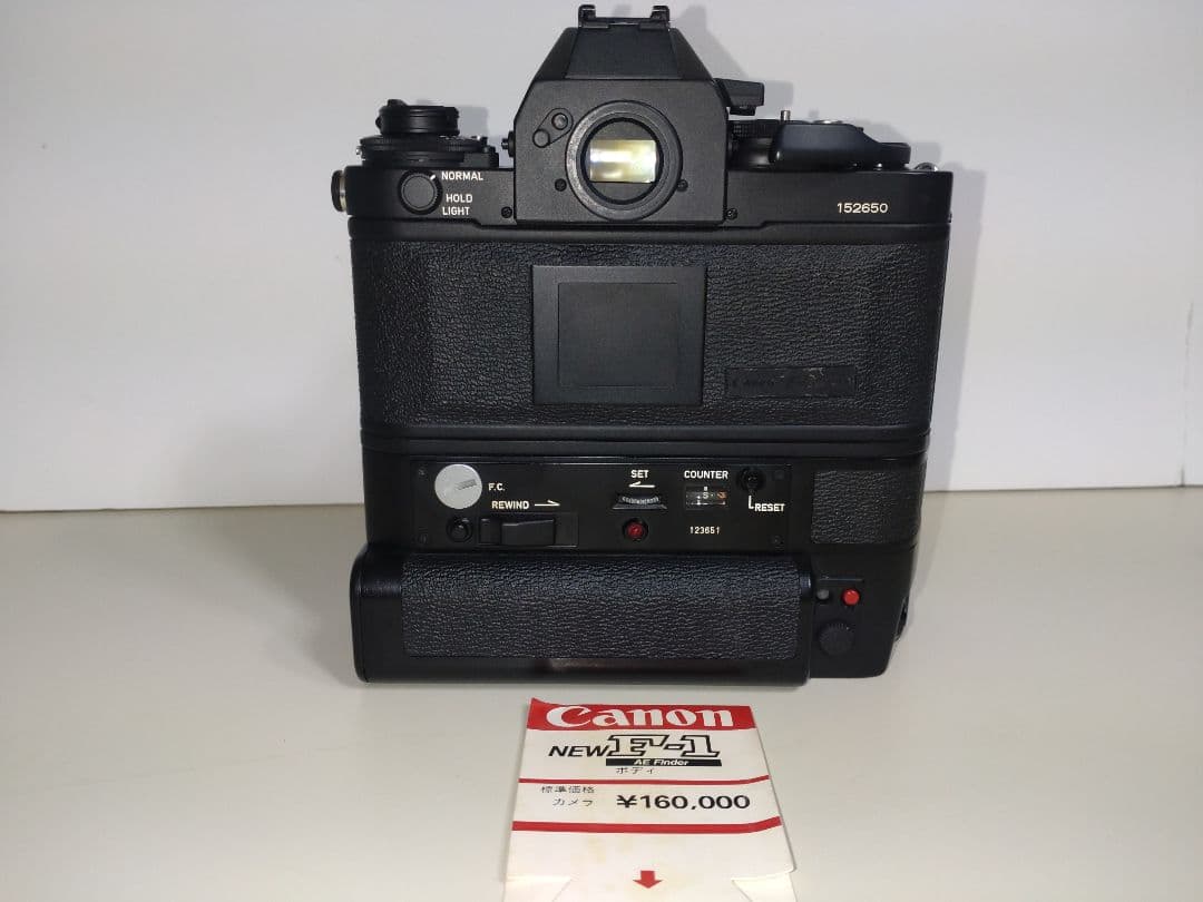 パ*コ様 Canon NEW F-1 AEモータードライブFNセット 箱 説明書