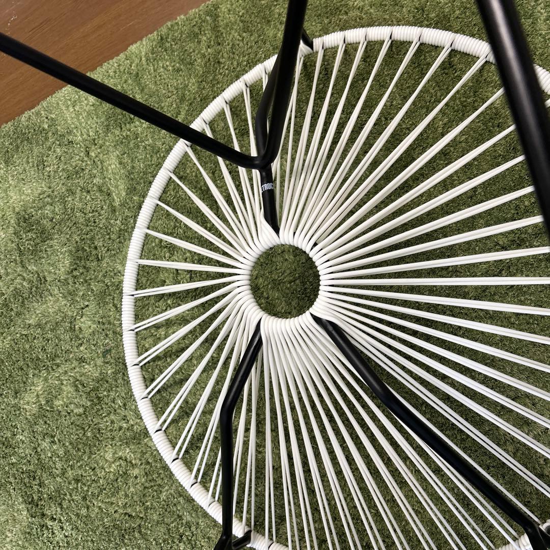 【正規品・送料込】METROCS アカプルコチェア ロッキングチェア ホワイト