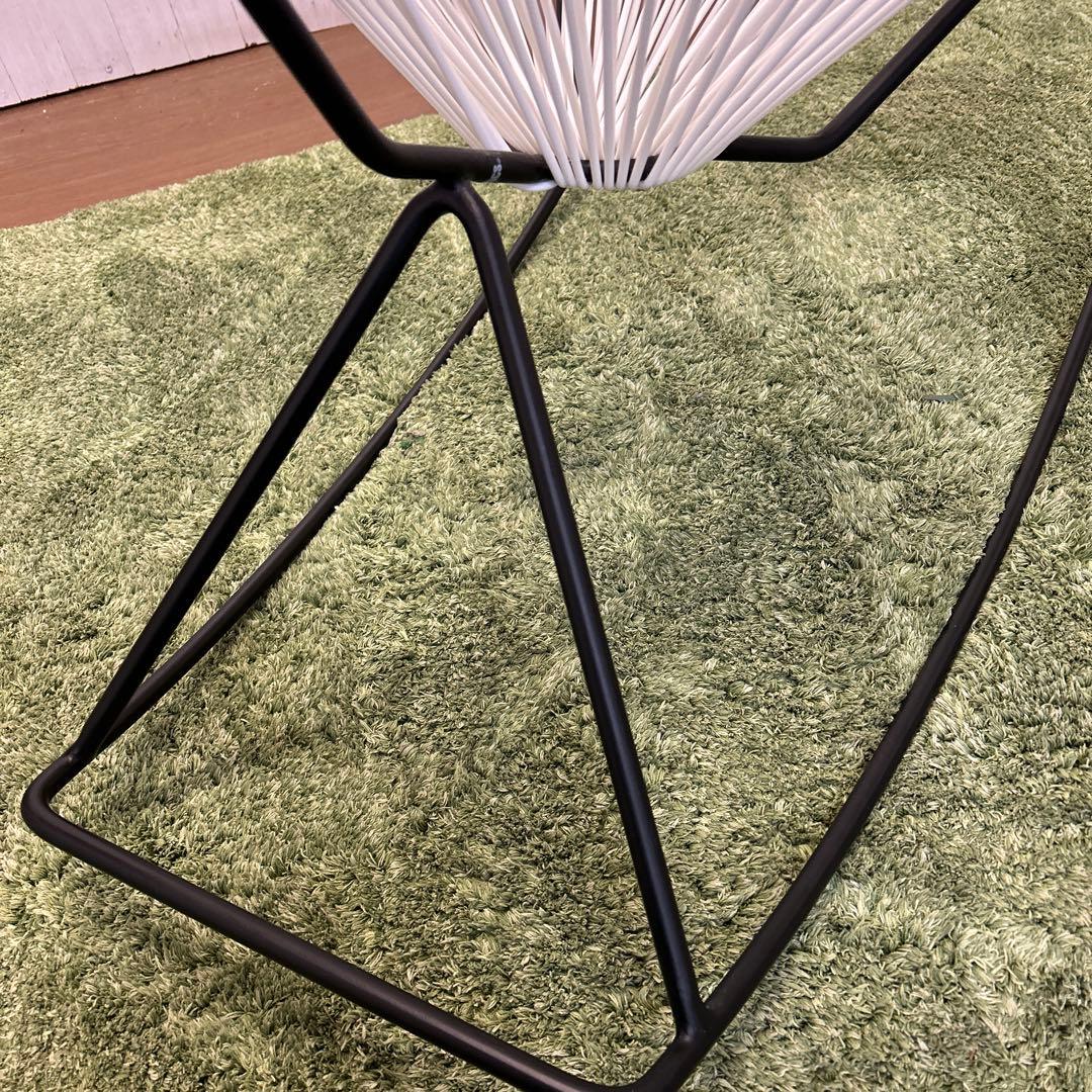 【正規品・送料込】METROCS アカプルコチェア ロッキングチェア ホワイト
