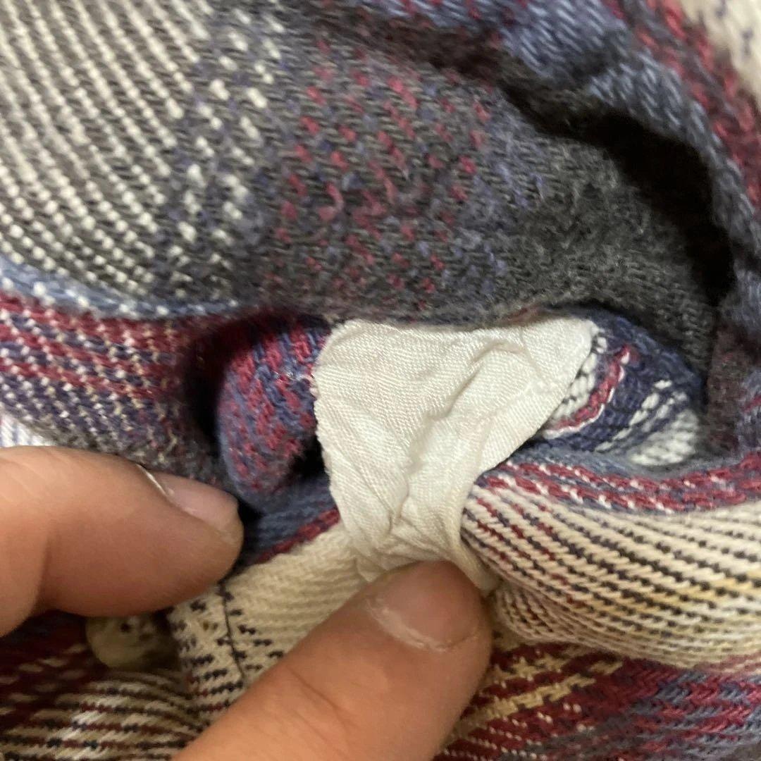 90’s FIVE BROTHER チェック柄ネルシャツ 2XL