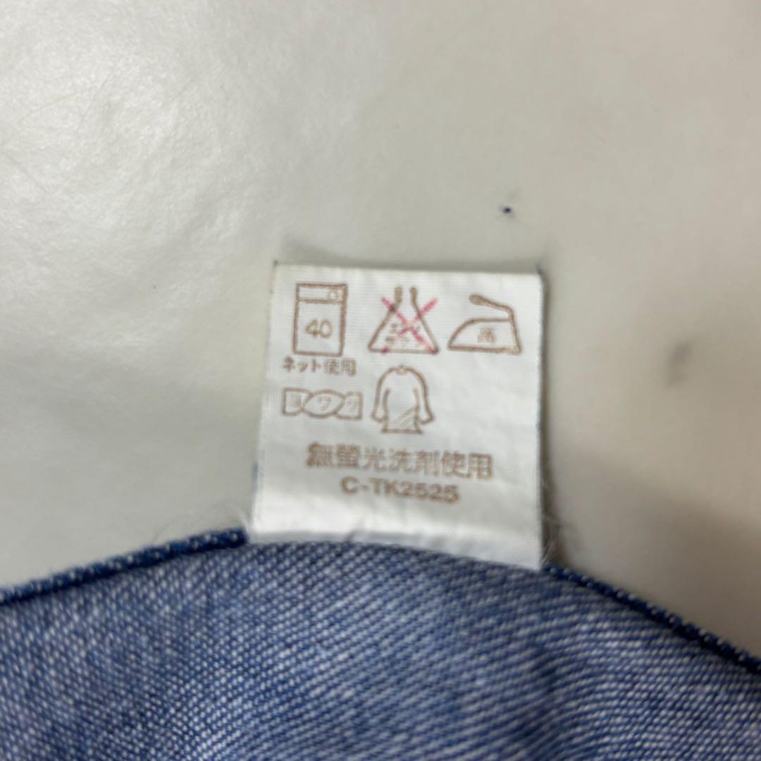 Mirka です★デニムシャツ オーバーサイズ チュニック ポニー刺繍