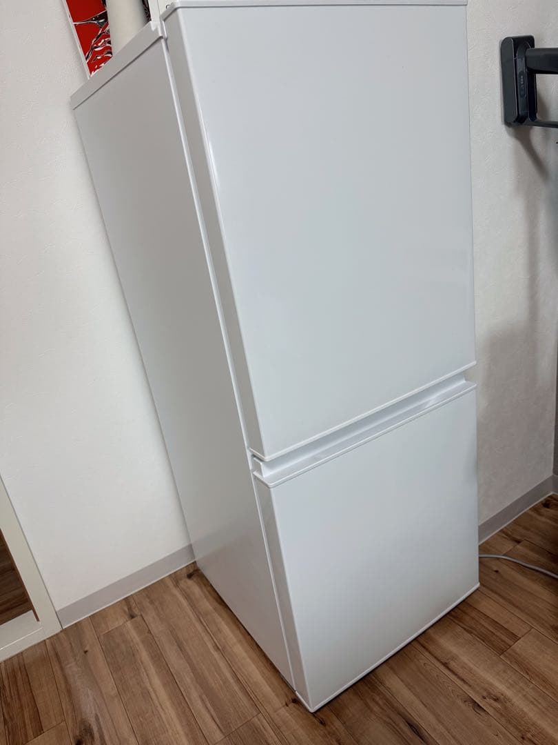 2024年製AQUA 冷蔵庫 AQR-14E2(W) 135L