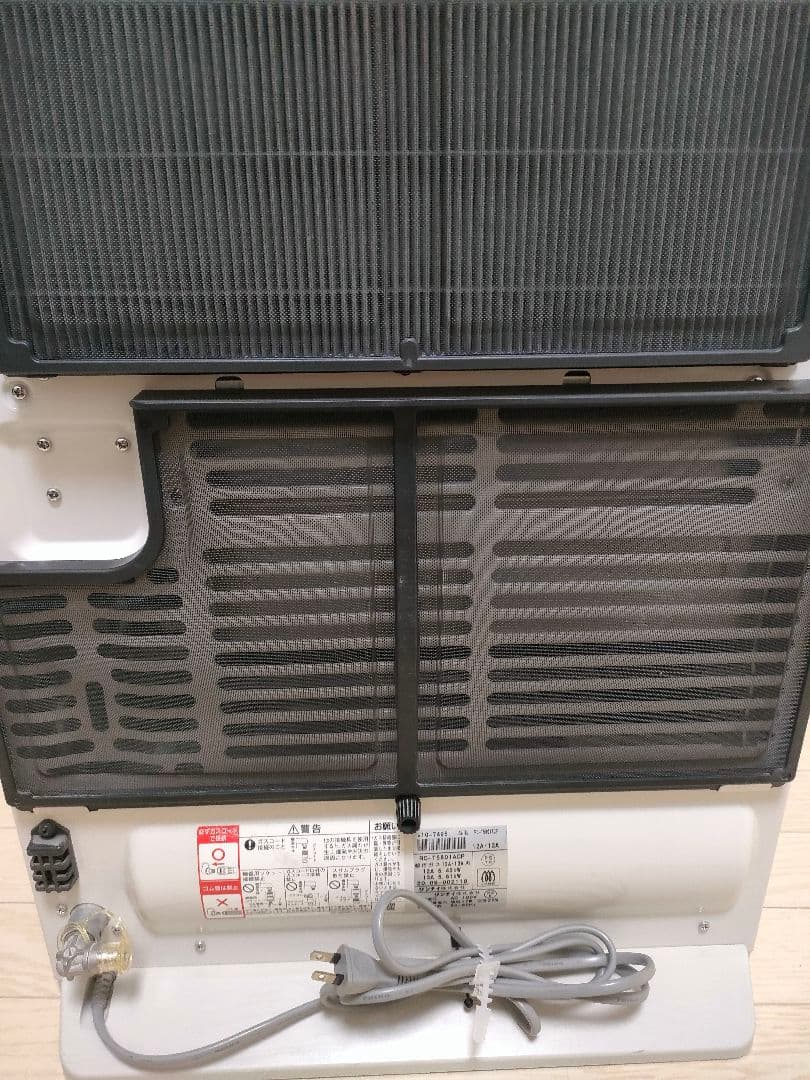 美品　リンナイ　空気清浄機ガスファンヒーター　RC-T5801ACP　都市ガス用