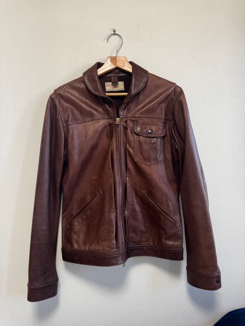 は*ん様 BEN RODEO TAILOR for Wranglerレザージャケ