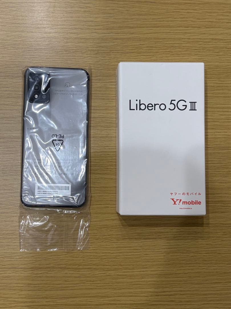 Libero 5G III Y!mobile 本体 新品未使用品　黒