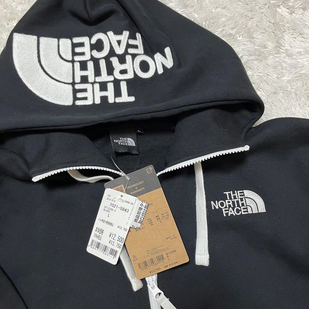 THE NORTH FACE ブラックパーカー Lサイズ