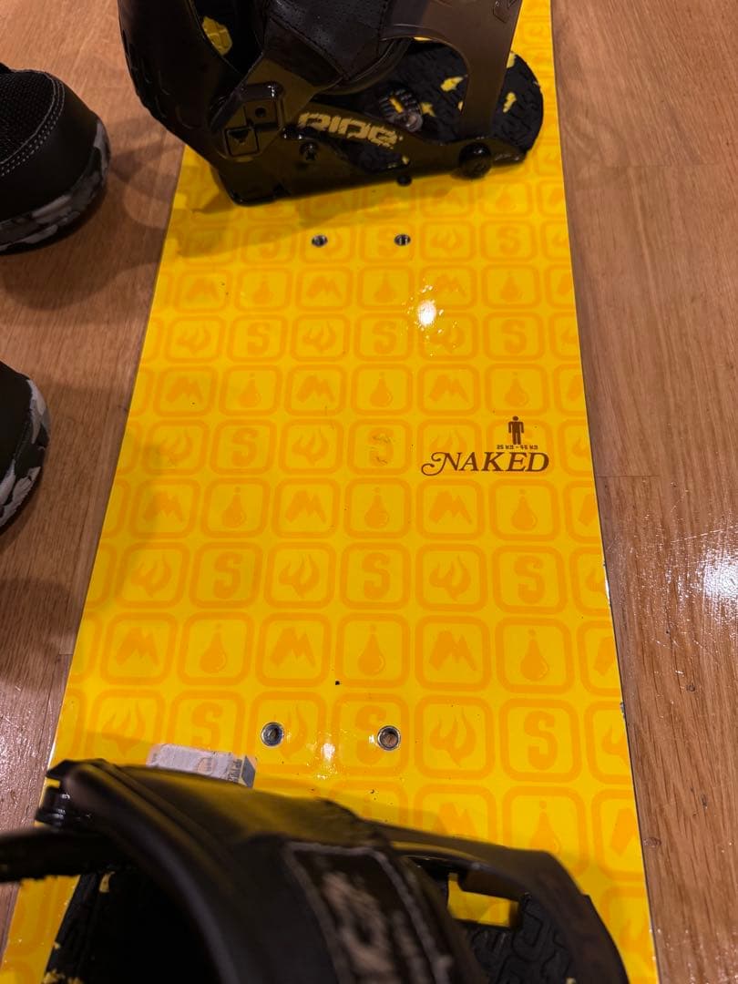 送料込み⭐︎3点セット■子供用■NAKED ボード ビンディング ブーツ